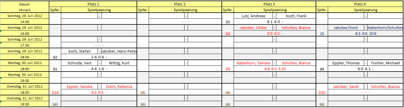 Spielplan 2012_06 Spielplan 2012_06