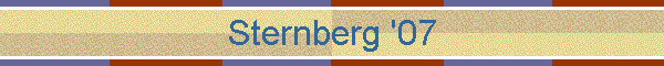 Sternberg '07